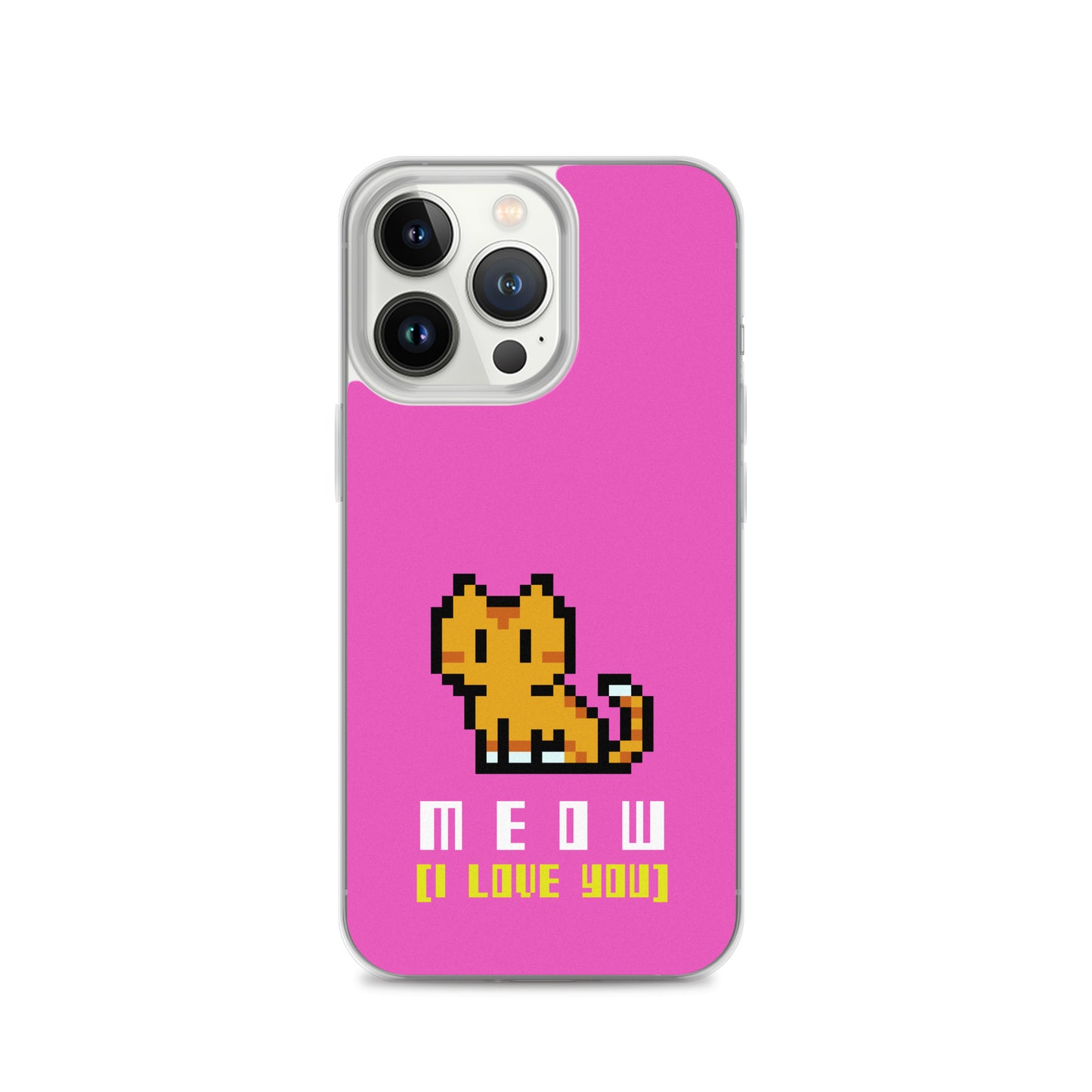 8 Bit Meow iPhone Case