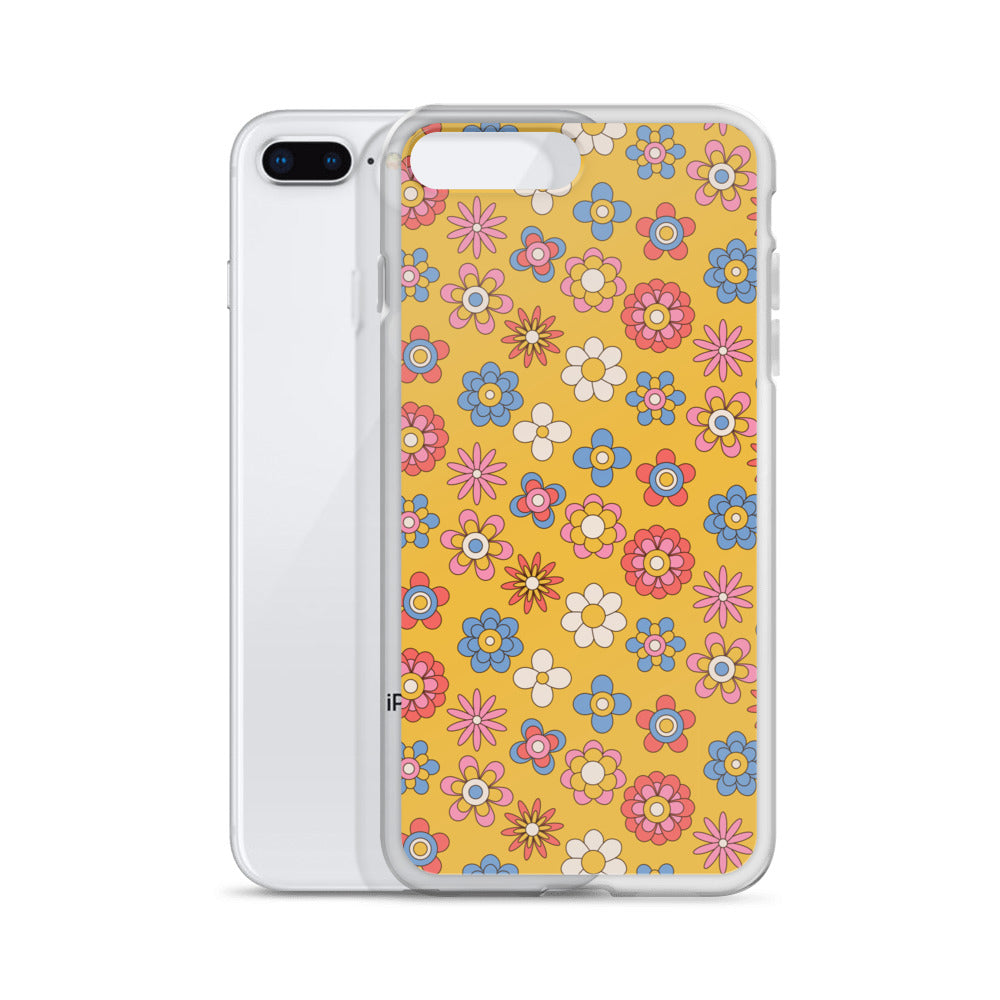 70s Flower Power iPhone Case