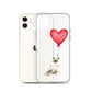 Cat with Balloon Birman Clear Case for iPhone®