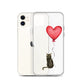 Cat with Balloon Bombay Clear Case for iPhone®