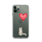 Cat with Balloon Ragamuffin Clear Case for iPhone®