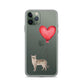 Cat with Balloon Tonkinese Clear Case for iPhone®