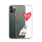 Cat with Balloon Birman Clear Case for iPhone®