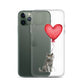 Cat with Balloon British Shorthair Clear Case for iPhone®