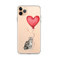 Cat with Balloon Silver Tabby Case for iPhone®