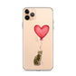 Cat with Balloon Bengal Clear Case for iPhone®