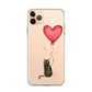 Cat with Balloon Bombay Clear Case for iPhone®