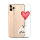 Cat with Balloon Birman Clear Case for iPhone®