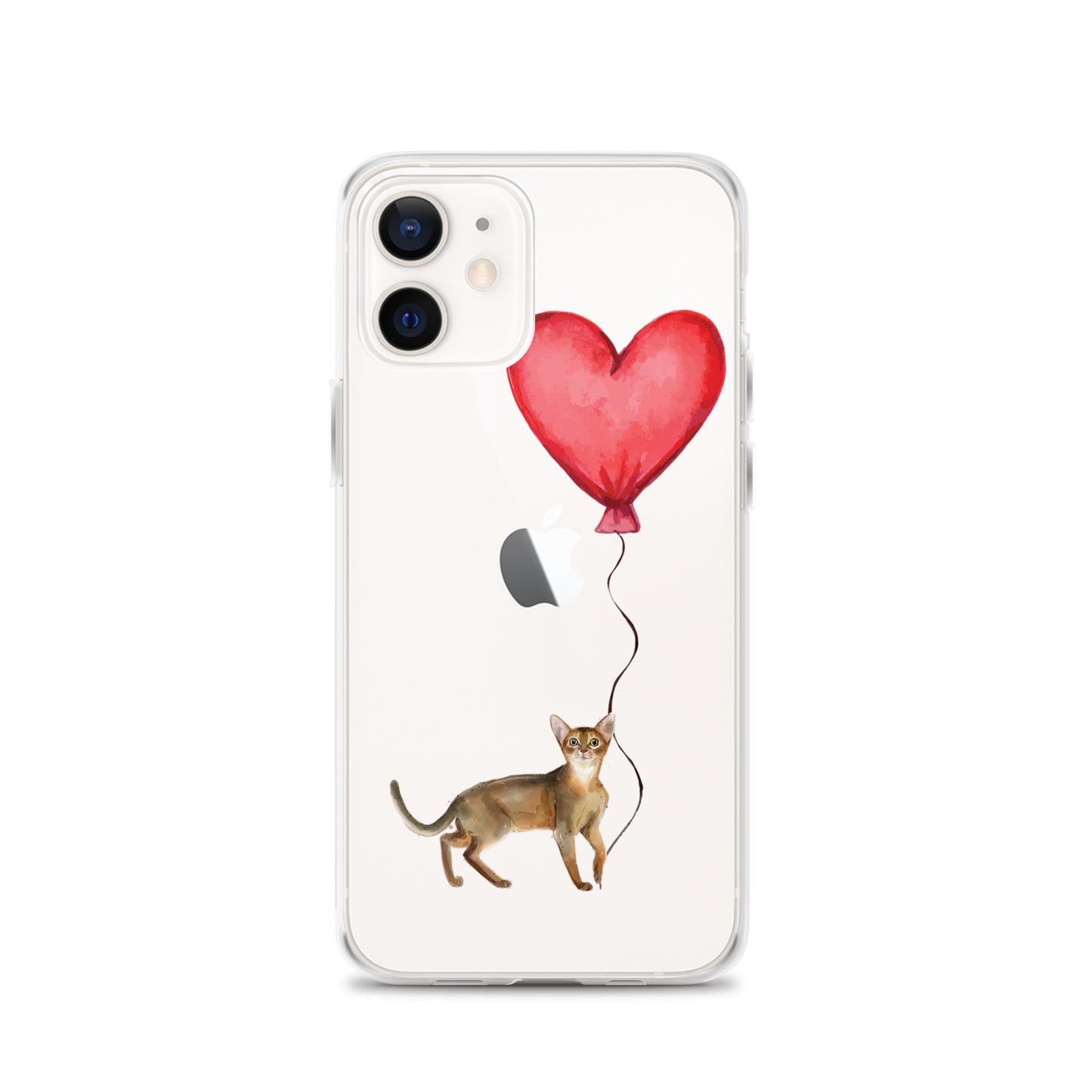 Cat with Balloon Abyssinian Case for iPhone®