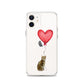 Cat with Balloon Bengal Clear Case for iPhone®