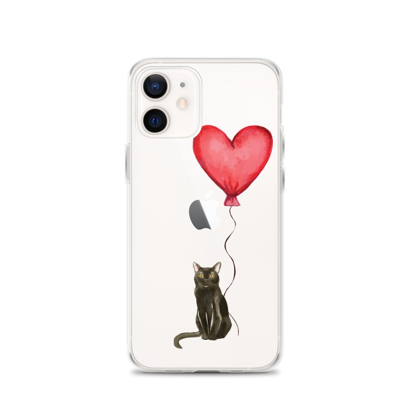 Cat with Balloon Bombay Clear Case for iPhone®