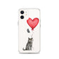 Cat with Balloon British Shorthair Clear Case for iPhone®