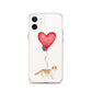 Cat with Balloon Scottish Fold Clear Case for iPhone®