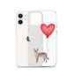 Cat with Balloon Tonkinese Clear Case for iPhone®