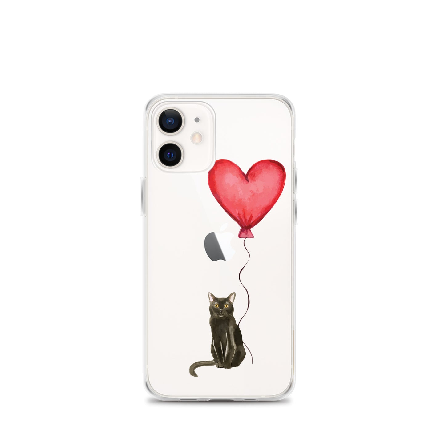 Cat with Balloon Bombay Clear Case for iPhone®