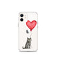 Cat with Balloon British Shorthair Clear Case for iPhone®