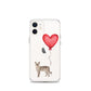 Cat with Balloon Tonkinese Clear Case for iPhone®