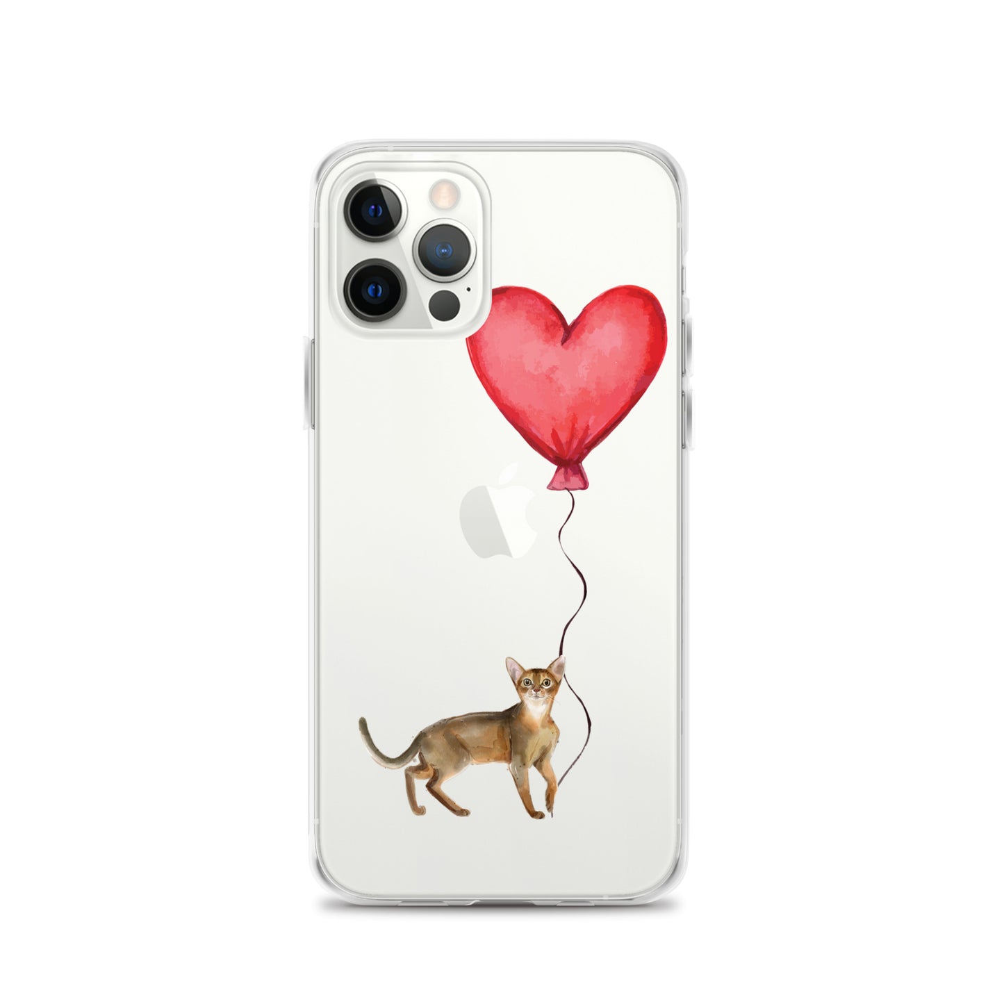 Cat with Balloon Abyssinian Case for iPhone®