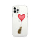 Cat with Balloon Bengal Clear Case for iPhone®