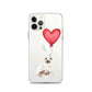 Cat with Balloon Birman Clear Case for iPhone®