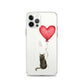 Cat with Balloon Bombay Clear Case for iPhone®