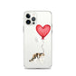 Cat with Balloon Exotic Shorthair Clear Case for iPhone®