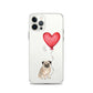 Dog with Balloon Pug Clear Case for iPhone®