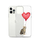 Cat with Balloon Brown Tabby Case for iPhone®