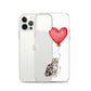 Cat with Balloon Silver Tabby Case for iPhone®