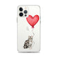 Cat with Balloon Silver Tabby Case for iPhone®