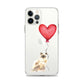 Cat with Balloon Blonde Birman Clear Case for iPhone®