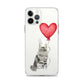 Cat with Balloon Maine Coon Clear Case for iPhone®