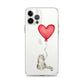 Cat with Balloon Ragamuffin Clear Case for iPhone®