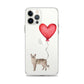 Cat with Balloon Tonkinese Clear Case for iPhone®