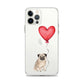 Dog with Balloon Pug Clear Case for iPhone®