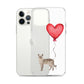 Cat with Balloon Tonkinese Clear Case for iPhone®