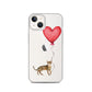 Cat with Balloon Abyssinian Case for iPhone®