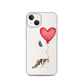 Cat with Balloon Exotic Shorthair Clear Case for iPhone®