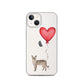 Cat with Balloon Tonkinese Clear Case for iPhone®