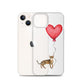 Cat with Balloon Abyssinian Case for iPhone®