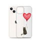 Cat with Balloon Bombay Clear Case for iPhone®