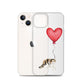 Cat with Balloon Exotic Shorthair Clear Case for iPhone®