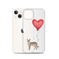 Cat with Balloon Tonkinese Clear Case for iPhone®