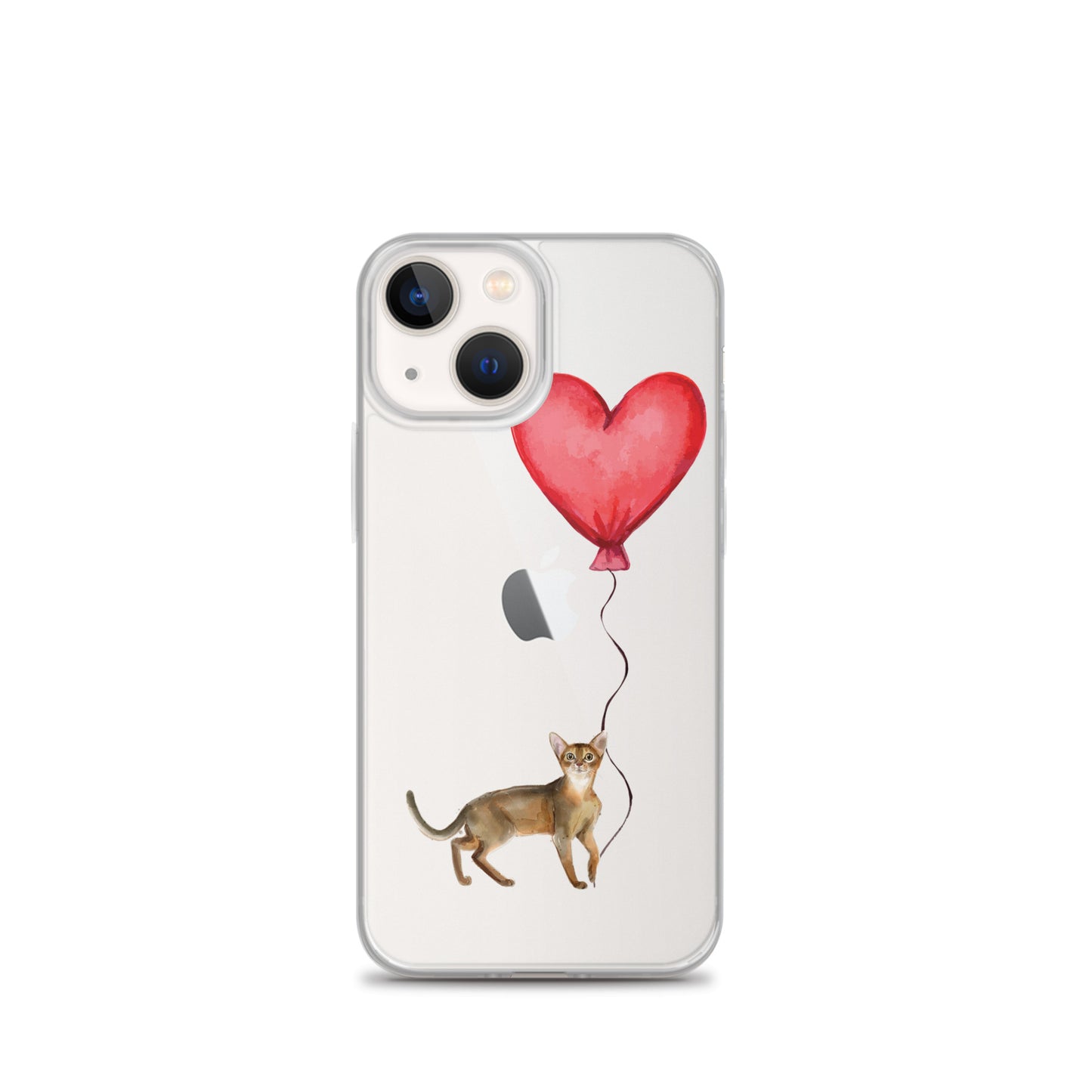 Cat with Balloon Abyssinian Case for iPhone®