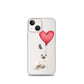 Cat with Balloon Birman Clear Case for iPhone®