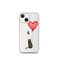 Cat with Balloon Bombay Clear Case for iPhone®