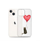 Cat with Balloon Bombay Clear Case for iPhone®