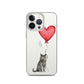 Cat with Balloon British Shorthair Clear Case for iPhone®