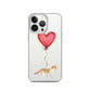 Cat with Balloon Scottish Fold Clear Case for iPhone®