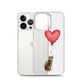 Cat with Balloon Bengal Clear Case for iPhone®